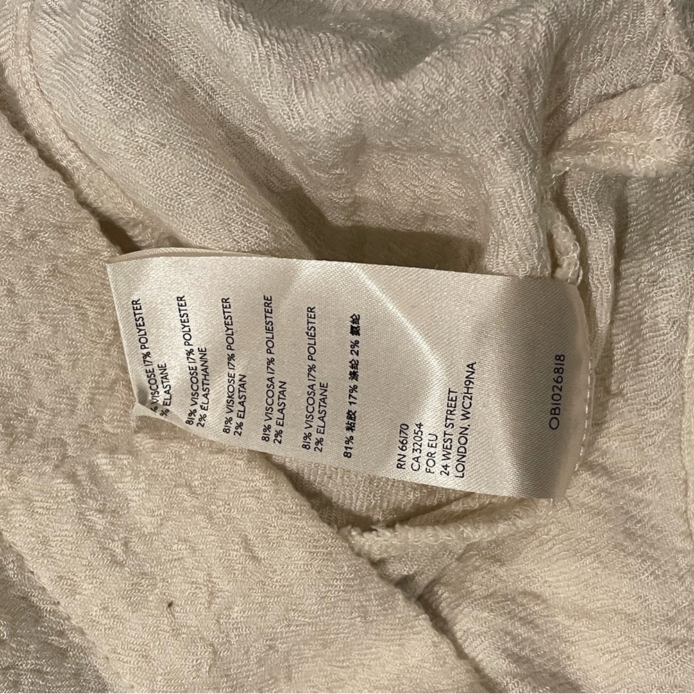 FREE PEOPLE square neck ruffle long sleeve - Picture 6 of 7